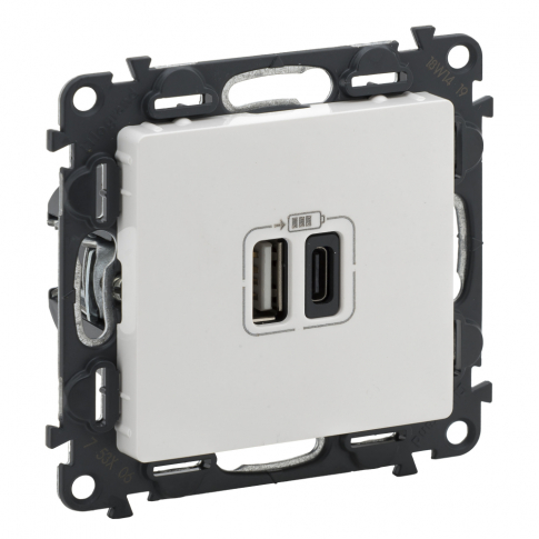 LEGRAND - ŁADOWAR 2XUSB A+C 3A VALIF:B. - 753106