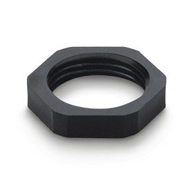 SCAME - NAKRĘTKA METRYCZNA M12x1,5 CZARNA OSPRZĘT PRZECIWWYBUCHOWY SERIA EX - 805.EX5712.K