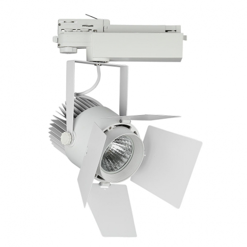 V-TAC - VT-433 33W Lampa LED na szynoprzewód  / Chip SAMSUNG / Barwa:3000K / 5 Lat gwarancji / Obudowa: Biała - 368