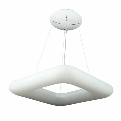 V-TAC - VT-7607 42W Lampa Wisząca / Kwadratowa / Ściemniana / Biały - 3963