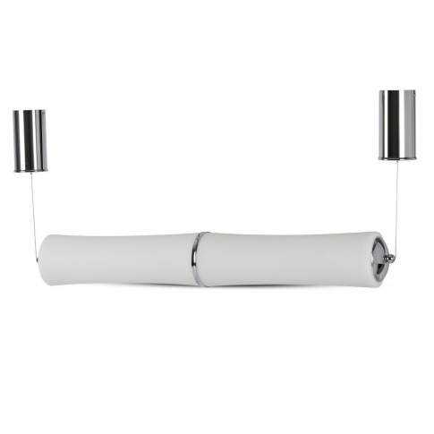 V-TAC - VT-7049 32W Lampa Wisząca LED / Klosz: Mleczny / Ściemniana / Barwa:3000K / Biały - 3978