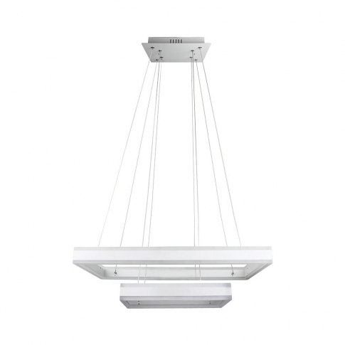 V-TAC - VT-101-2D 115W Lampa Wisząca LED / Barwa:3000K/ Ściemniana / Biały - 3986