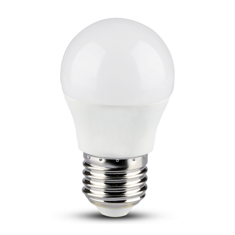 V-TAC - VT-5124 5W G45 Żarówka LED Kompatybilna z Amazon Alexa i Google Home / Barwa:RGB+WW-CW / Trzonek:E27 - 2755