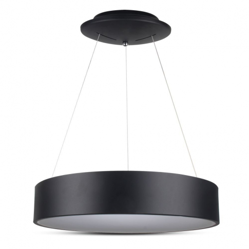 V-TAC - VT-32-1D 30W Lampa Wisząca LED / Barwa:3000K / Czarny / Ściemniana - 3996