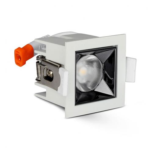 V-TAC - VT-2-04 4W Oprawa wpuszczana reflektor LED / Chip SAMSUNG / Barwa:2700K / Kąt 38' - 987