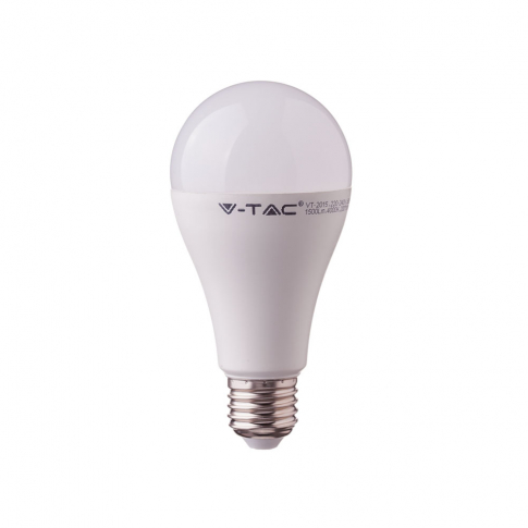 V-TAC - VT-2315 15W A65 Żarówka LED / Barwa:4000K / Skuteczność: 160lm/W / Trzonek:E27  - 2813