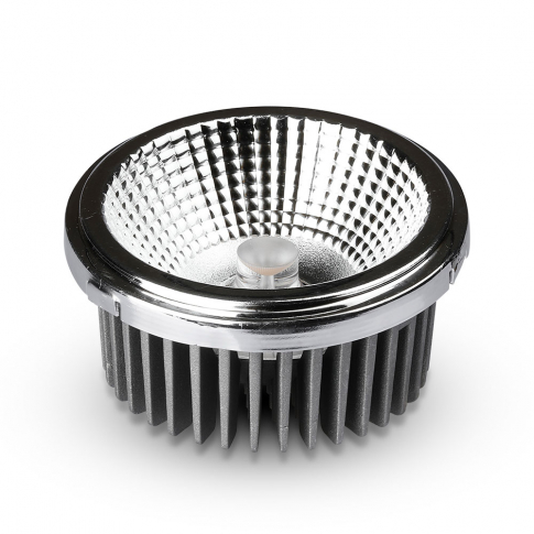 V-TAC - VT-1121 20W Reflektor AR111 / Barwa:3000K / Kąt 40' / Srebrny - 2792