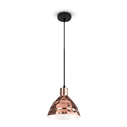 V-TAC - VT-8300 Lampa wisząca / Klosz: Miedź z przetłoczeniami / Średnica: 300 - 3710