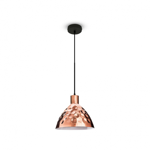 V-TAC - VT-8220 Lampa wisząca / Klosz: Miedź z przetłoczeniami / Średnica: 220 - 3711