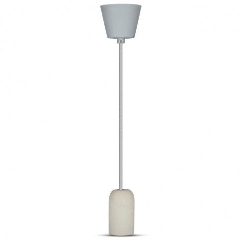 V-TAC - VT-7668 Lampa Wisząca / Trzonek:E27 / Gips / Szary - 3748