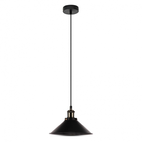 V-TAC - VT-7424 Lampa wisząca / Retro / Czarna - 3753