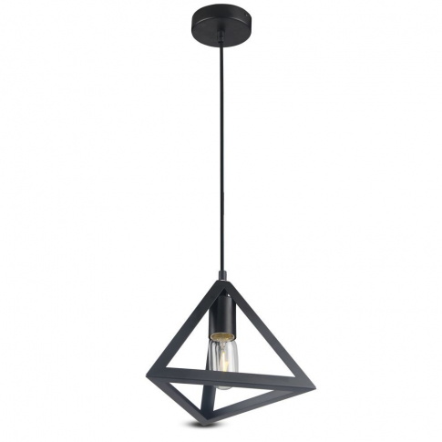 V-TAC - VT-7141 Lampa wisząca / Czarny  - 3832