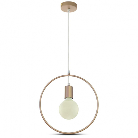 V-TAC - VT-7322 Lampa wisząca / Kolo / Złoty - 3835