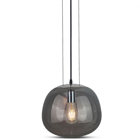 V-TAC - VT-7292 Lampa Wisząca / Klosz: Szkło / Zawieś 3x linka / Średnica: 380 - 3888