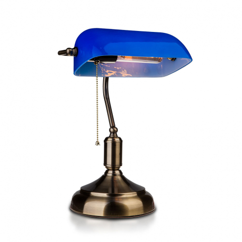 V-TAC - VT-7151 Lampa Biurowa / Trzonek:E27 / Niebieski - 3913