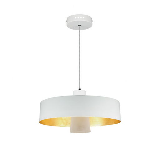 V-TAC - VT-7666 7W Lampa Wisząca LED / Klosz: Akryl / Biały / Barwa:3000K - 3939