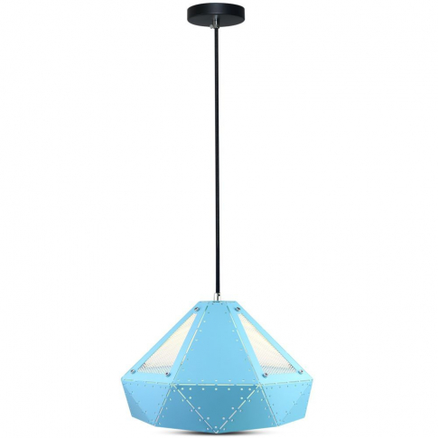 V-TAC - VT-7310 Lampa Wisząca / Niebieski / Średnica: 180 - 3946