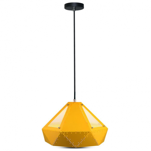 V-TAC - VT-7310 Lampa Wisząca / Żółty / Średnica: 180 - 3947