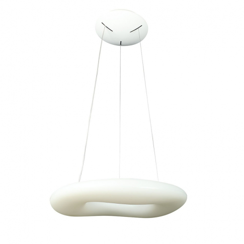 V-TAC - VT-7460 32W Lampa Wisząca / Okrągła / Ściemniana / Biały - 3958