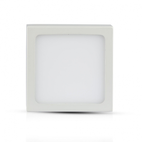 V-TAC - VT-1205 SQ 12W Panel LED / Barwa:6400K / Kwadratowa - 4915