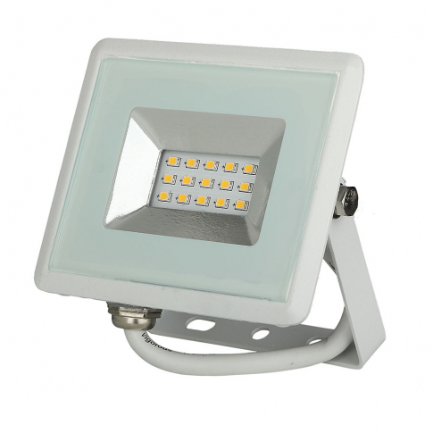 V-TAC - VT-4011 10W Naświetlacz LED SMD / Barwa:6500K / Obudowa: Biała - 5945