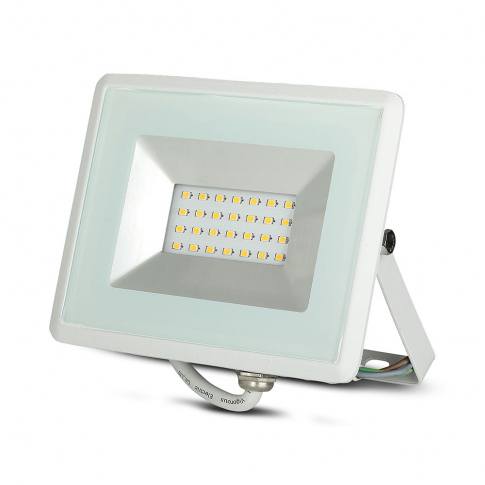 V-TAC - VT-4021 20W Naświetlacz LED SMD / Barwa:4000K / Obudowa: Biała - 5950