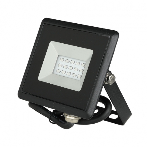 V-TAC - VT-4011 10W Naświetlacz LED SMD / Barwa:Niebieski / Obudowa: Czarna - 5990
