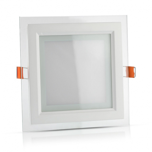 V-TAC - VT-1202G SQ 12W Panel LED / Barwa:4000K  / Kwadratowa - 6278