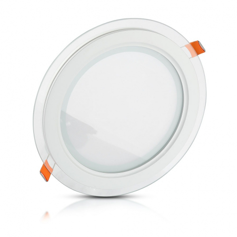 V-TAC - VT-1202G RD 12W Panel LED / Barwa:4000K  / Okrągła - 6279