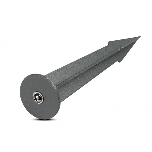 V-TAC - VT-855 Uchwyt wbijany SPIKE / Obudowa:Szary / Wymiary:60 x 265 - 7536