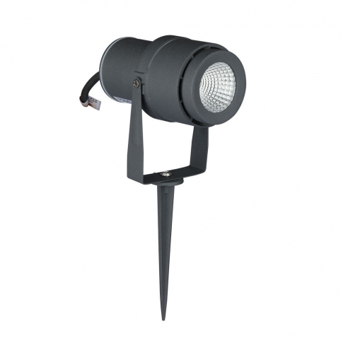 V-TAC - VT-857 12W Oprawa ogrodowa SPIKE / Barwa:Zielona / Obudowa: Szara - 7552