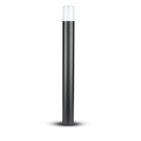 V-TAC - VT-7618 Słupek ogrodowy 800 mm GU10 / Kształt: Okrągły / Obudowa: Czarny / IP54 - 7568