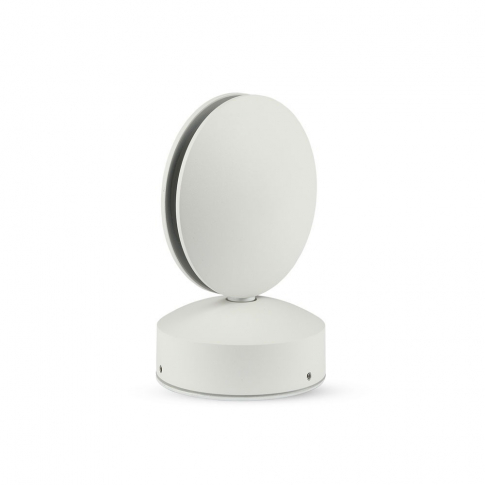 V-TAC - VT-707 7W Lampa ścienna LED / Barwa:4000K / IP65 / Obudowa: Biała - 8218