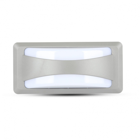 V-TAC - VT-8058 12W Lampa ścienna LED / Barwa:6400K / Obudowa: Szara - 8247