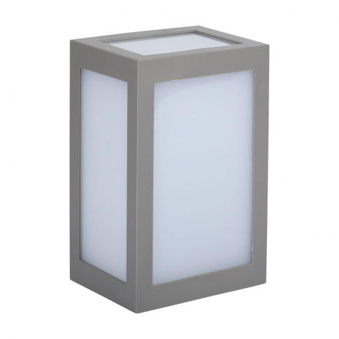V-TAC - VT-822 12W Lampa ścienna LED / Barwa:6400K / Obudowa: Szara - 8339