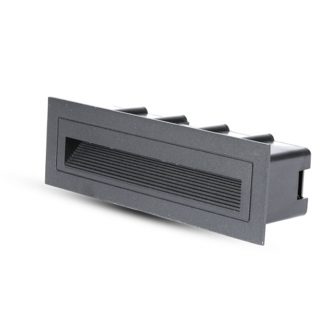 V-TAC - VT-856 6W Oprawa Schodowa LED / Barwa:3000K / Obudowa: Szara - 8350