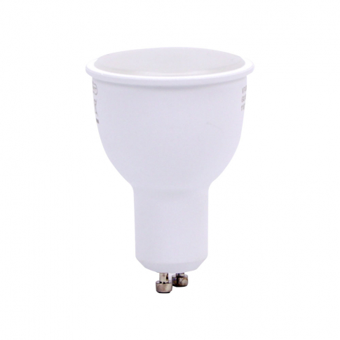 V-TAC - VT-5015 4.5W GU10 Żarówka LED Kompatybilna z Amazon Alexa i Google Home / Barwa:RGB+WW-CW / Trzonek:GU10 - 8436