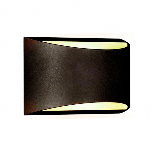 V-TAC - VT-815 10W Kinkiet / CHIP BRIDGELUX / Barwa:4000K / IP54 / Obudowa: Czarna - 8684