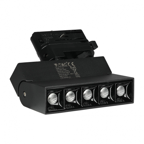 V-TAC - VT-416 12W Lampa LED liniowa na szynoprzewód MAGNETIC / Chip SAMSUNG / Barwa:4000K / Obudowa: Czarna - 20001