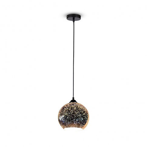 V-TAC - VT-7206 Lampa wisząca / Kula / Szkło 3D / Średnica: 200 - 40121