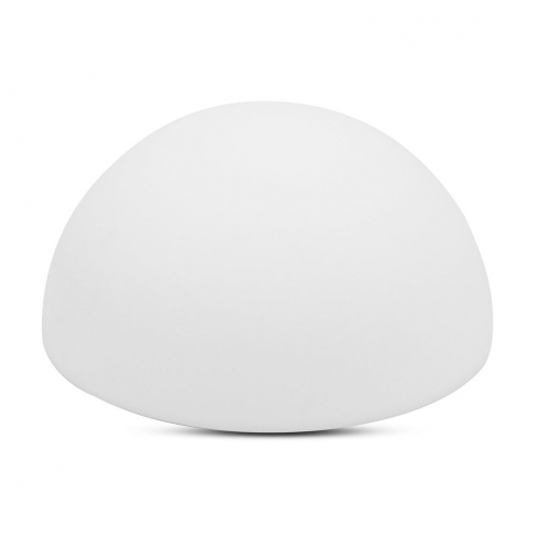 V-TAC - VT-7809 Oprawa ogrodowa LED HALF / Okrągła BALL / Barwa:RGB / Wymiary:50X26cm - 40221