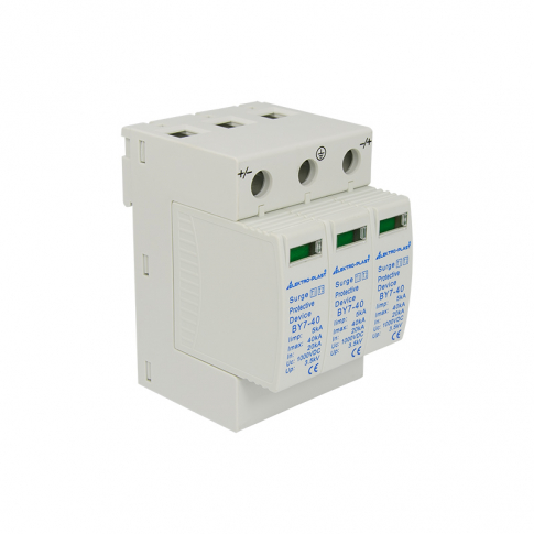ELEKTROPLAST OPATÓWEK - OGRANICZNIK PRZEPIĘĆ DC 3 BIEGUNY KLASA B+C 100W DC PV  - 87.740