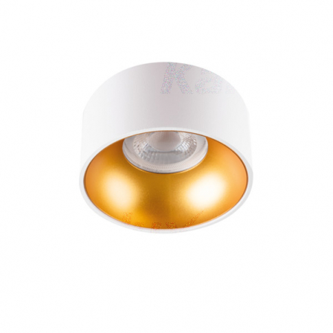 KANLUX - Oprawa sufitowa punktowa  MINI RITI GU10 W/G - 27576