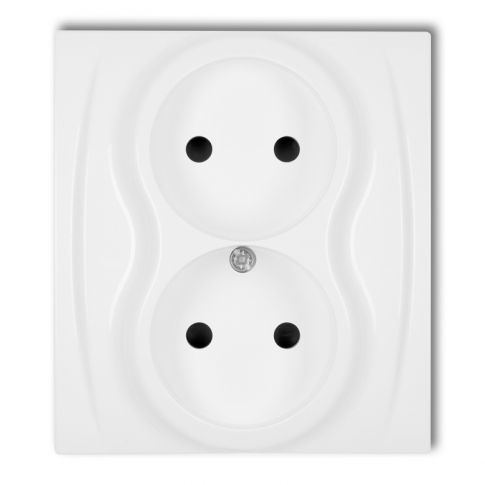 KARLIK - LOGO GNIAZDO PODW.B/U P/T LGP-2P - LGP-2p