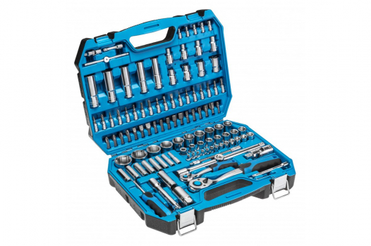 HOGERT - ZESTAW NARZĘDZI 112 SZT. CRV, 1/4", 1/2" - HT1R432