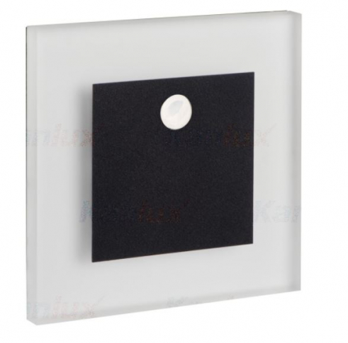 KANLUX - OPRAWKA ŚCIENNA SCHODOWA LED 0.8W 12V 4000K Z CZUJNIKIEM APUS - 29856
