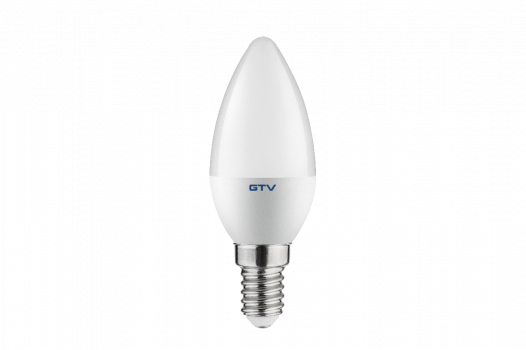 GTV - ŻARÓWKA LED E14 C30 6W 470LM 4000K ŚWIECZKA - LD-SMNGC30B-60