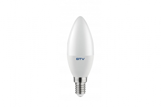GTV - ŹRÓDŁO ŚWIATŁA LED E14 C37 8W 700LM 4000K ŚWIECZKA - LD-SMNDC37-80
