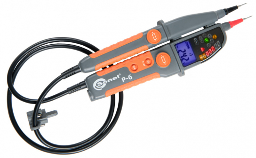 SONEL - TESTER NAPIĘCIA DWUBIEGUNOWY SONEL P-6 PRÓBNIK - WMGBP6