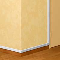 LEGRAND - LISTWA Z PRZEGRODĄ 20 X 12,5 BIAŁA DLP - 030007